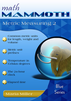 Metric Measuring 2 workbook cover