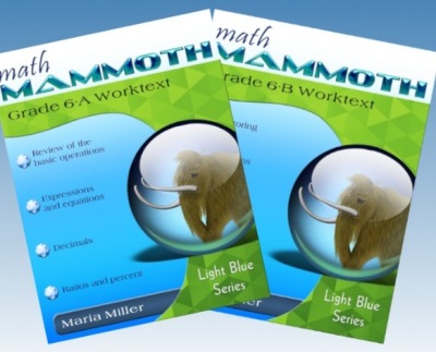 Two book covers for grade 6